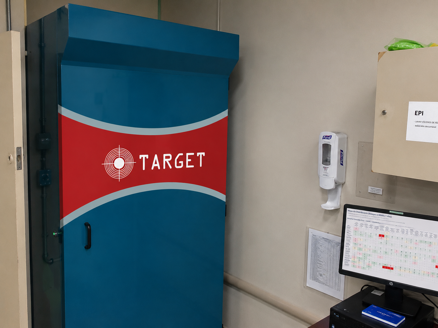 Portal RFID para leitura em massa